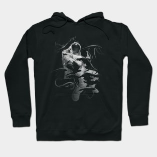 Crow Astronaut by Tobe Fonseca Hoodie